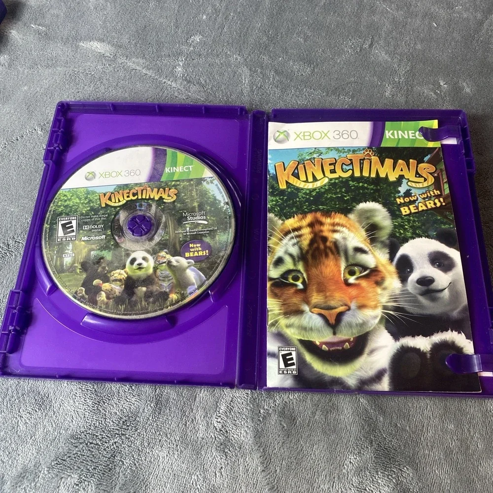LOT OF 6 XBOX 360 KINECT GAMES;‎ Just Dance 4, Joy Ride, Kinectimals, Game Party